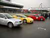 nurburg30.jpg: Audi A4 1.9 TDI (hyrbil) vs. Ferrari 360 CS...